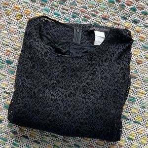 Marina Rinaldi Black Lace Dress, 33